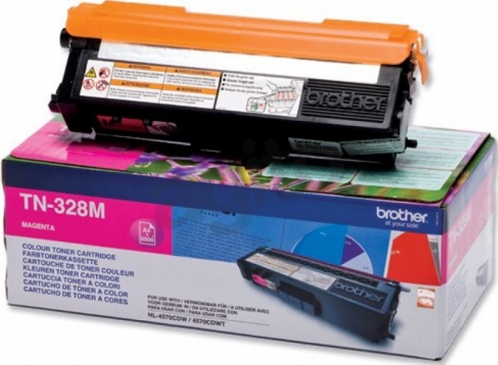 Brother [TN-328M] HC magenta Toner