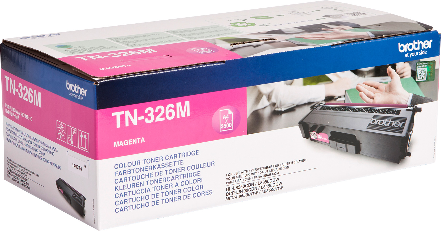 Brother [TN-326M] HC magenta Toner