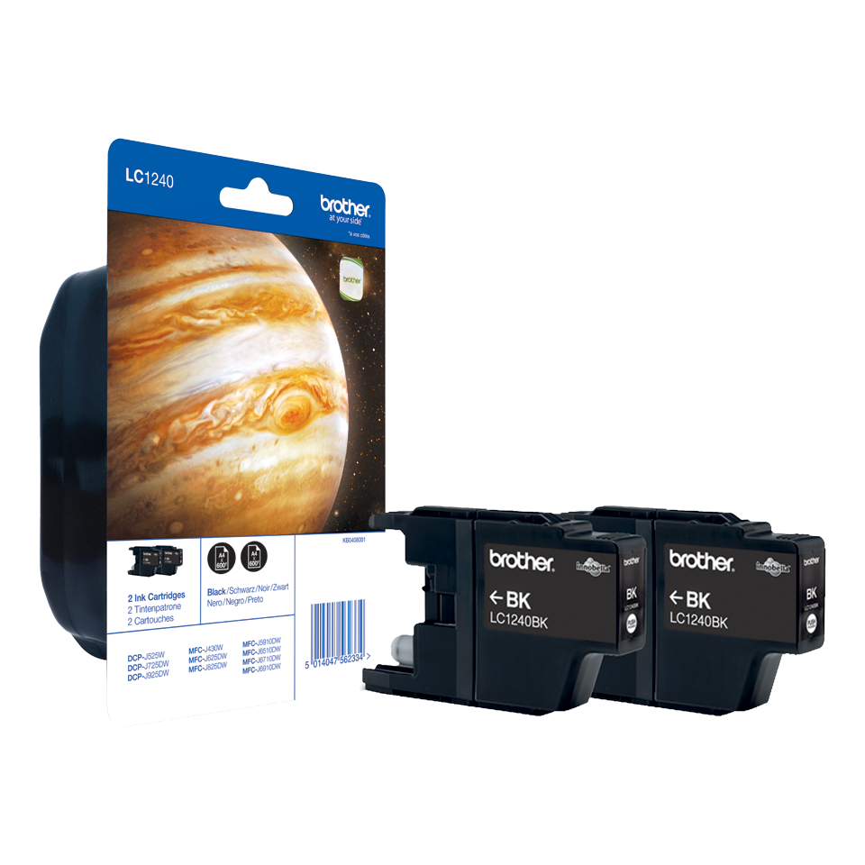 Brother [LC-1240BKBP2DR] Tinte
