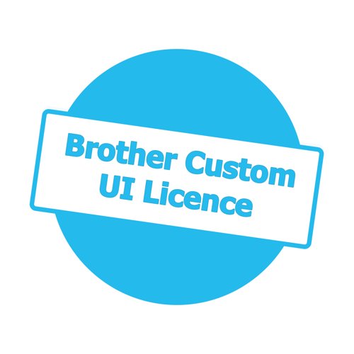 Brother [ZBR8LS33CUI] Software-Lizenz für benutzerdefinierte Benutzeroberfläche