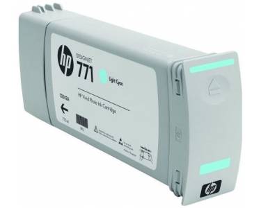 HP 771 [B6Y36A] 3er-Pack (3xB6Y12A) light-cyan Tinte