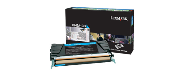Lexmark [X746A1CG] cyan Toner