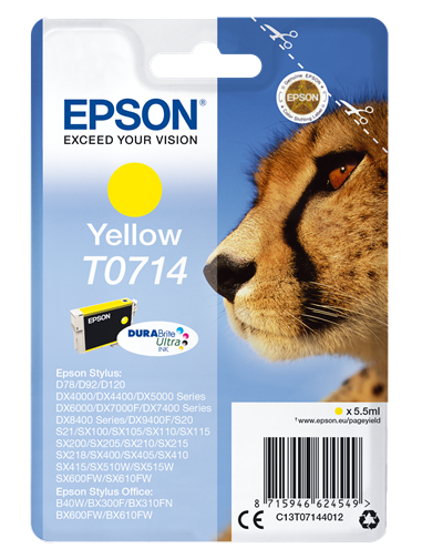 Epson T0714 [C13T07144012] yellow Tinte