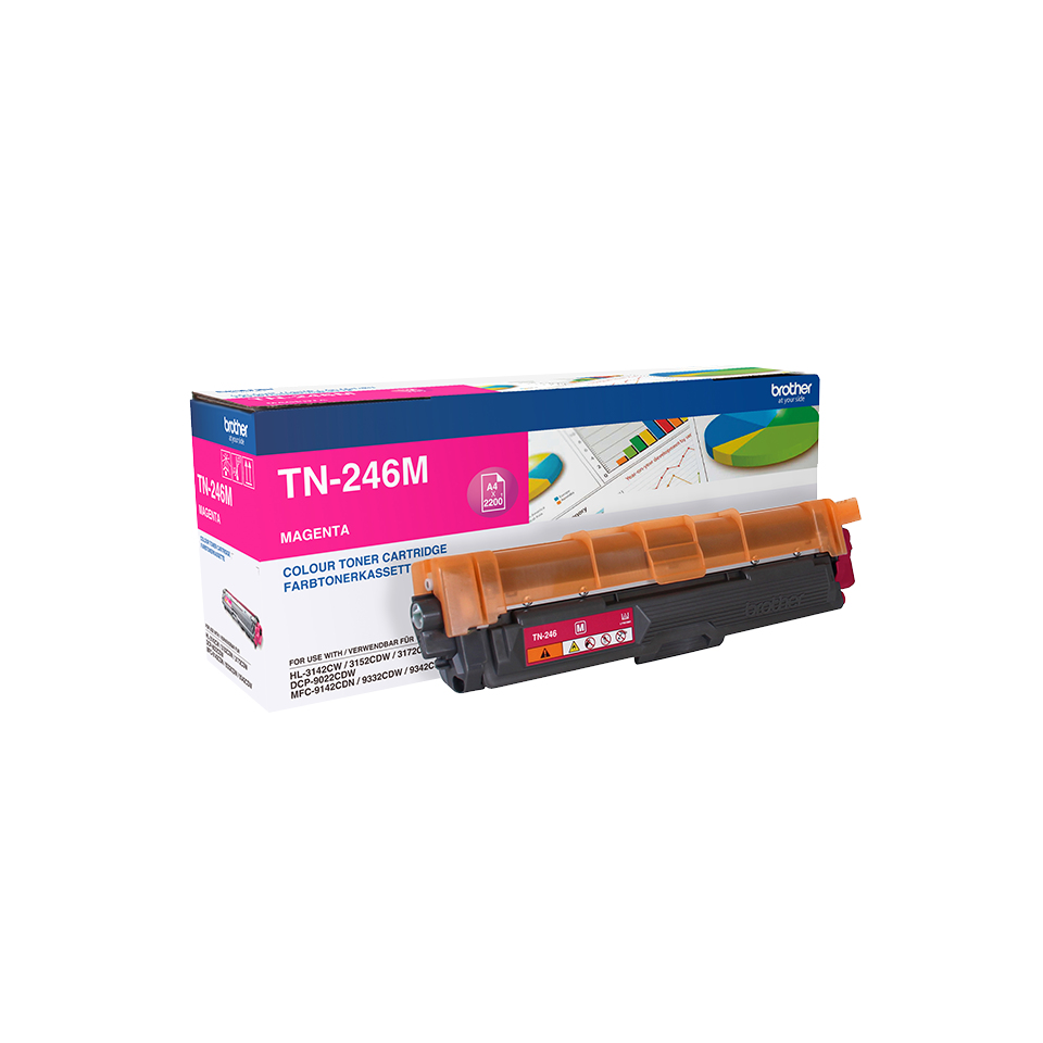 Brother [TN-246M] HC magenta Toner