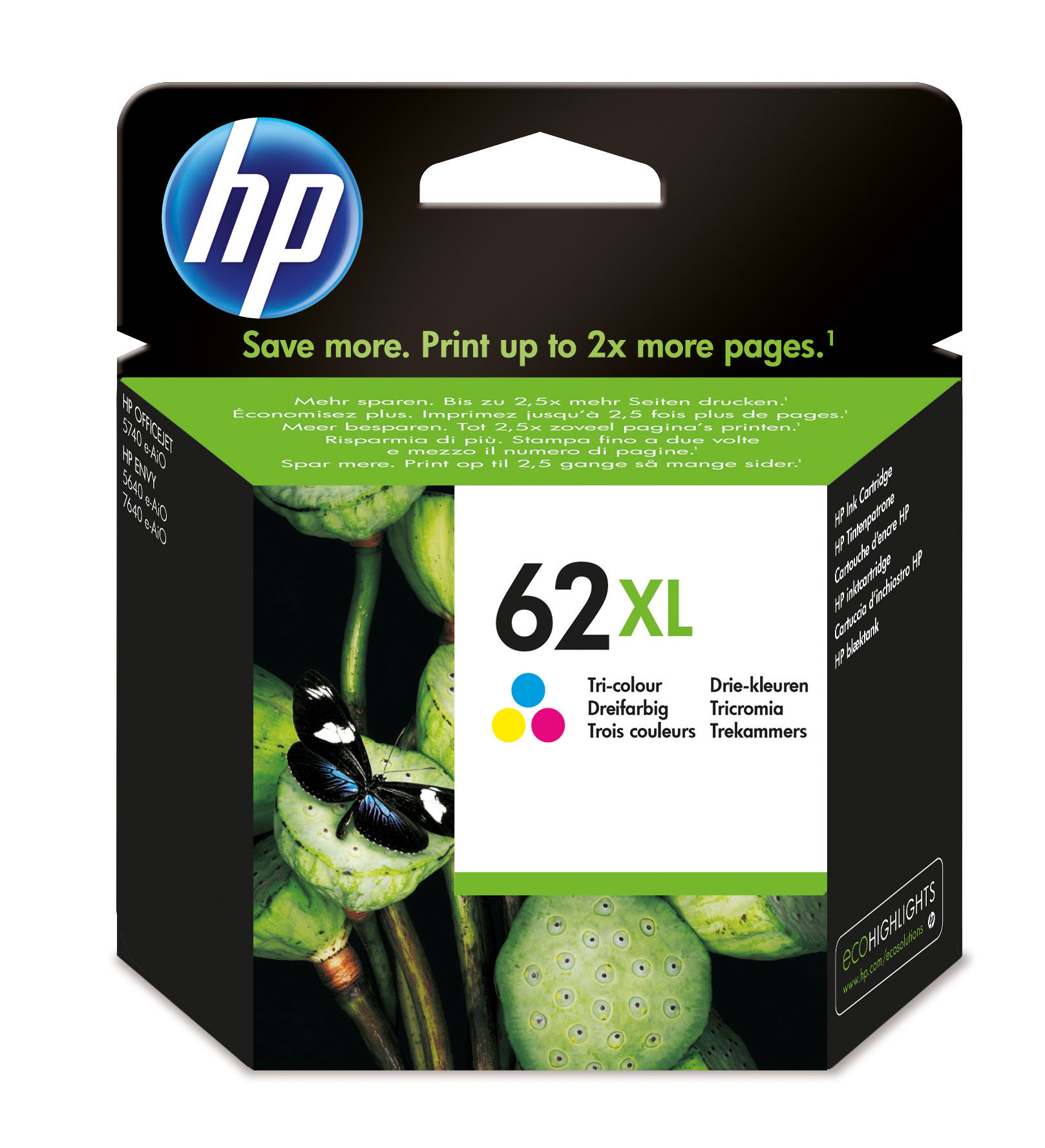 HP 62XL [C2P07A] color Tinte