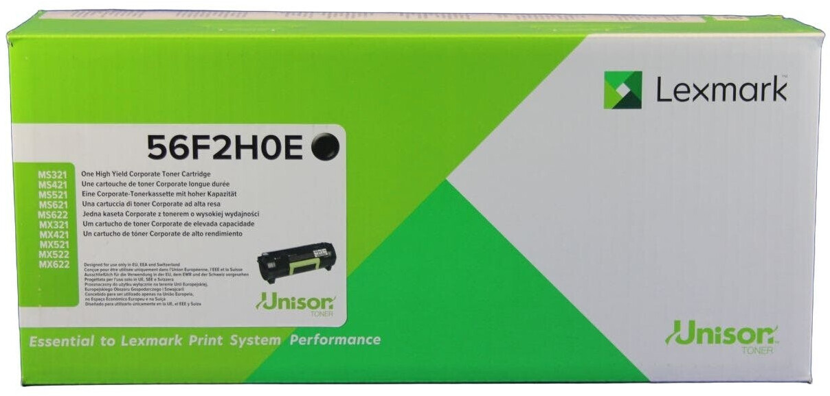 Toner f. Lexmark MX321/421/521/621/622 [56F2H0E] HC black