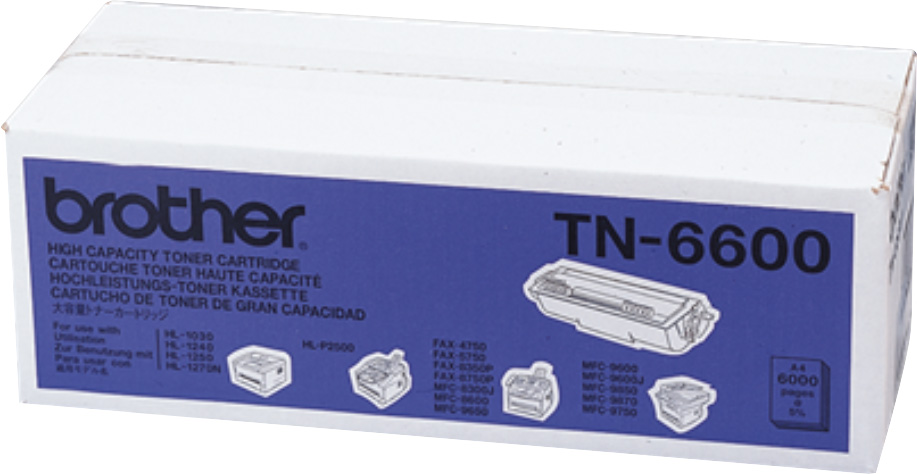 Brother [TN-6600] HC black Toner