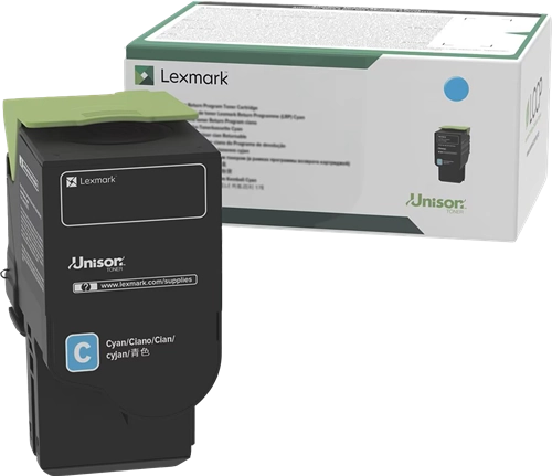 Toner f. Lexmark CS421/CS521/CS622/CX625 [78C2XCE] HC cyan