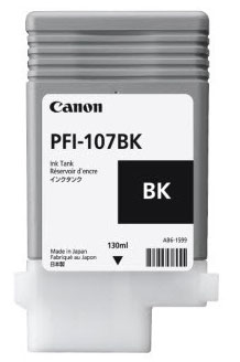 Canon PFI-107BK [6705B001] black Tinte