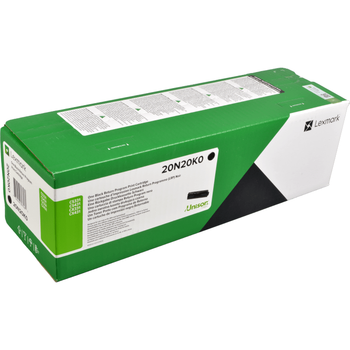 Lexmark CX331/CX431 [20N20K0] Toner schwarz