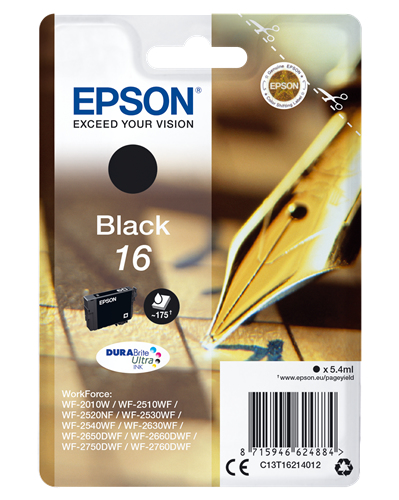 Epson 16 [C13T16214012] black Tinte