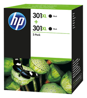 HP 301XL [D8J45A] HC TwinPack (2xCH563E) black Tinte