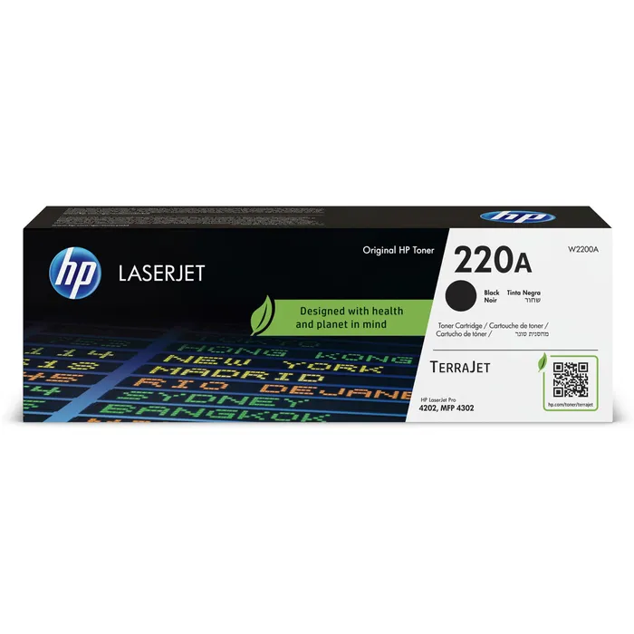 Toner f. HP Color LaserJet Pro 4202/4302 [W2200A] Nr.220A black