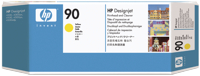 HP 90 [C5057A] yellow Druckkopf & Druckkopfreiniger