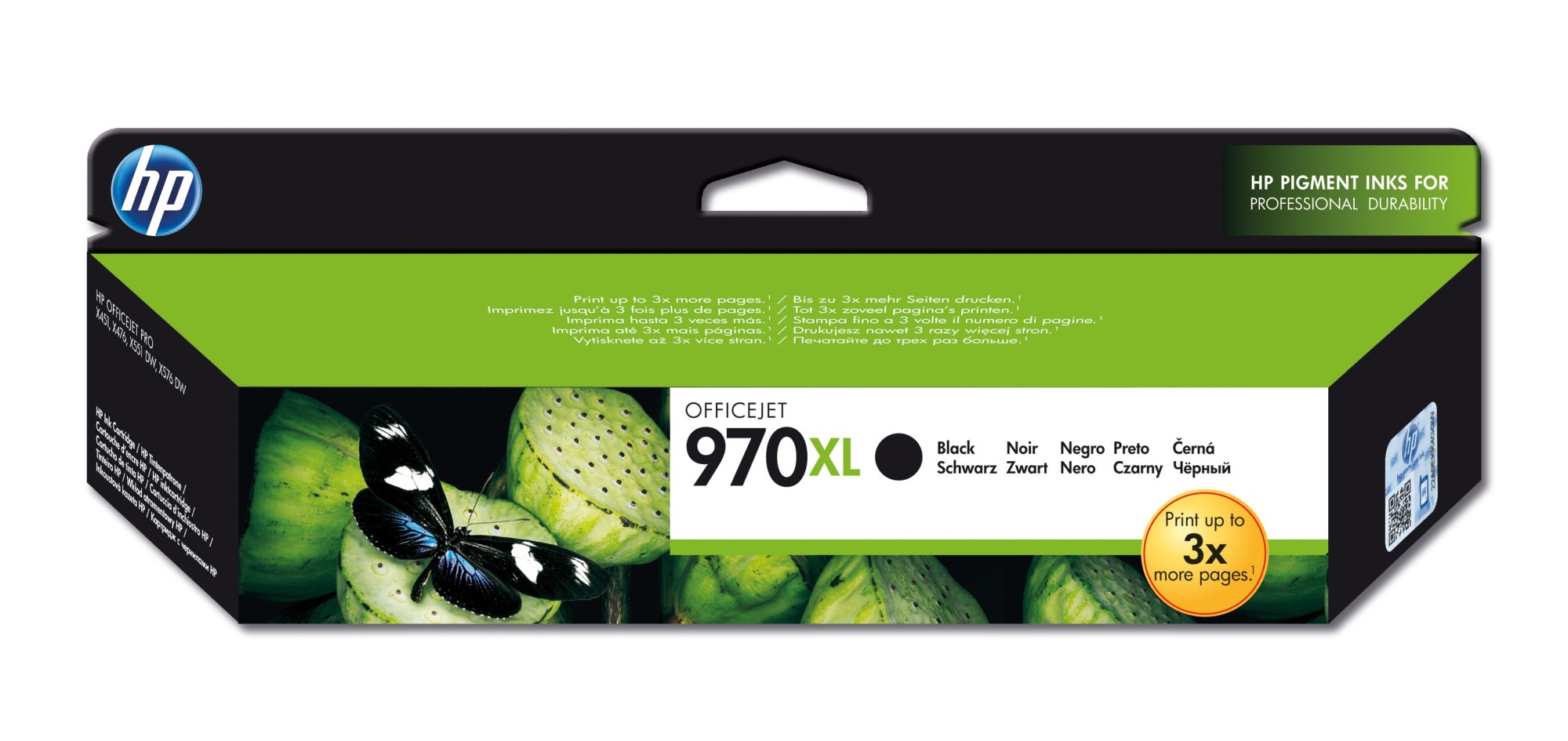 HP 970XL [CN625A] HC black Tinte