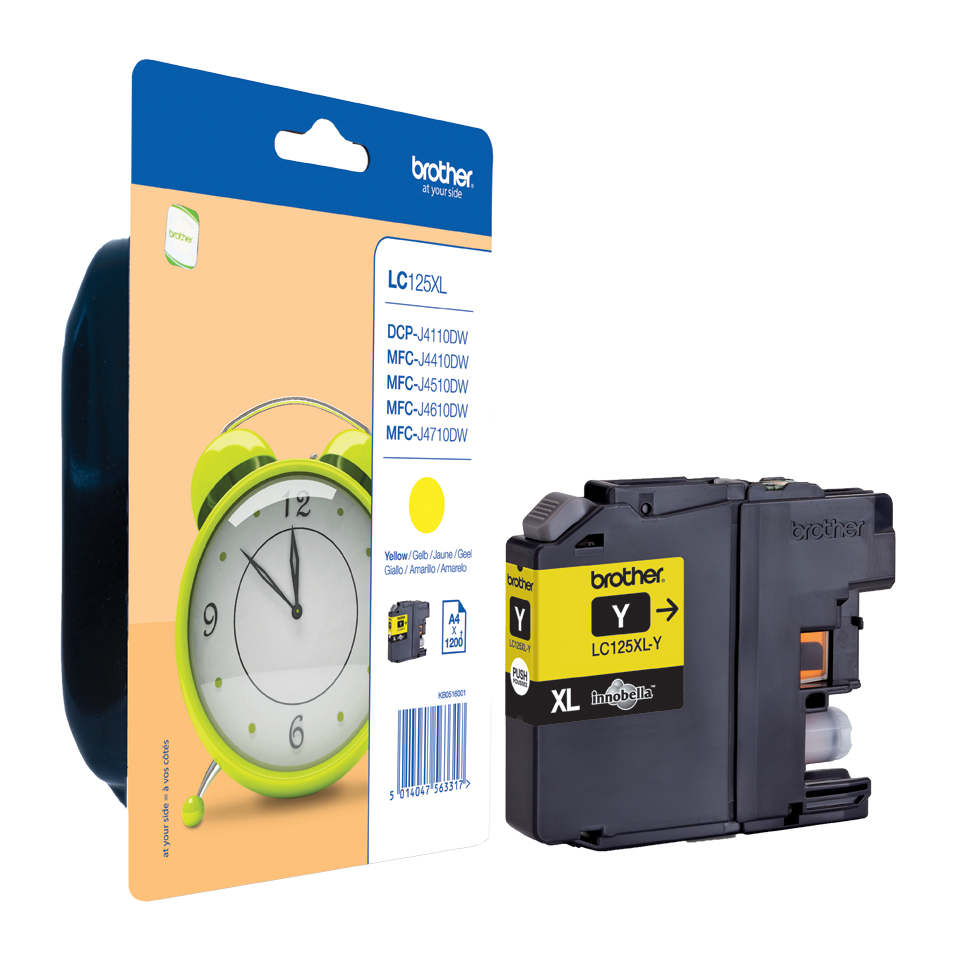 Brother [LC-125XLY] HC yellow Tinte