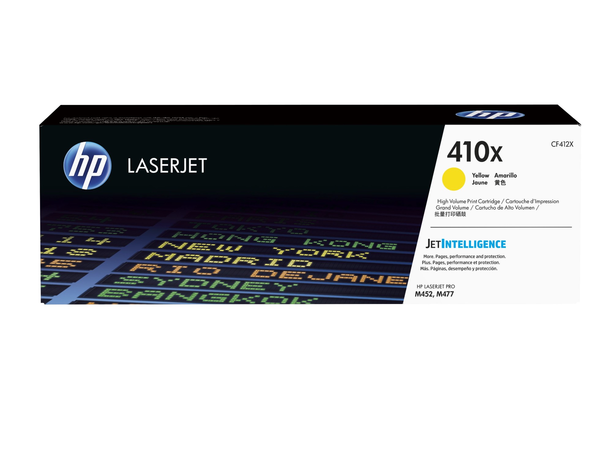 HP 410X [CF412X] HC yellow Toner