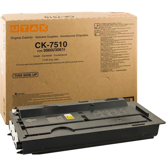 Utax [623010010] schwarz Toner