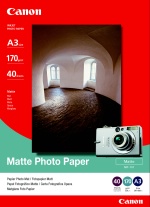 Papier Canon Inkjet [MP-101] [7981A008] A3 170g/m² 40 Blatt Fotopapier matte