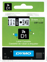 Dymo [S0720680] 9mm x 7m white/transparent Schriftband