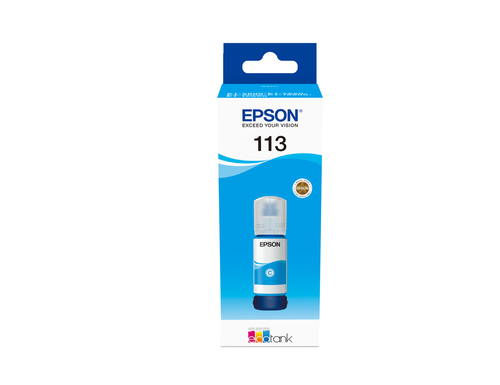 Tinte f. Epson EcoTank ET-5850 [C13T06B240] 113 Cyan
