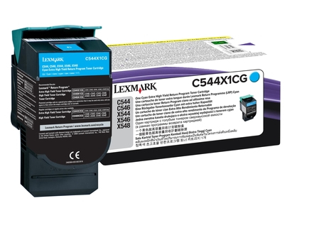 Lexmark [C544X1CG] HC cyan Toner