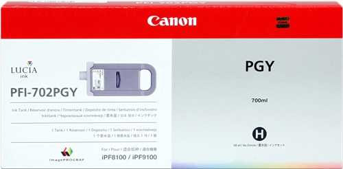 Canon PFI-702PGY [2222B005] HC photo-grey Tinte