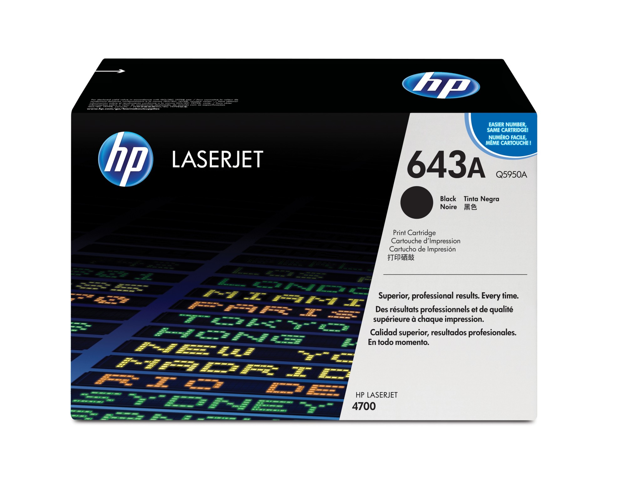 HP 643A [Q5950A] black Toner