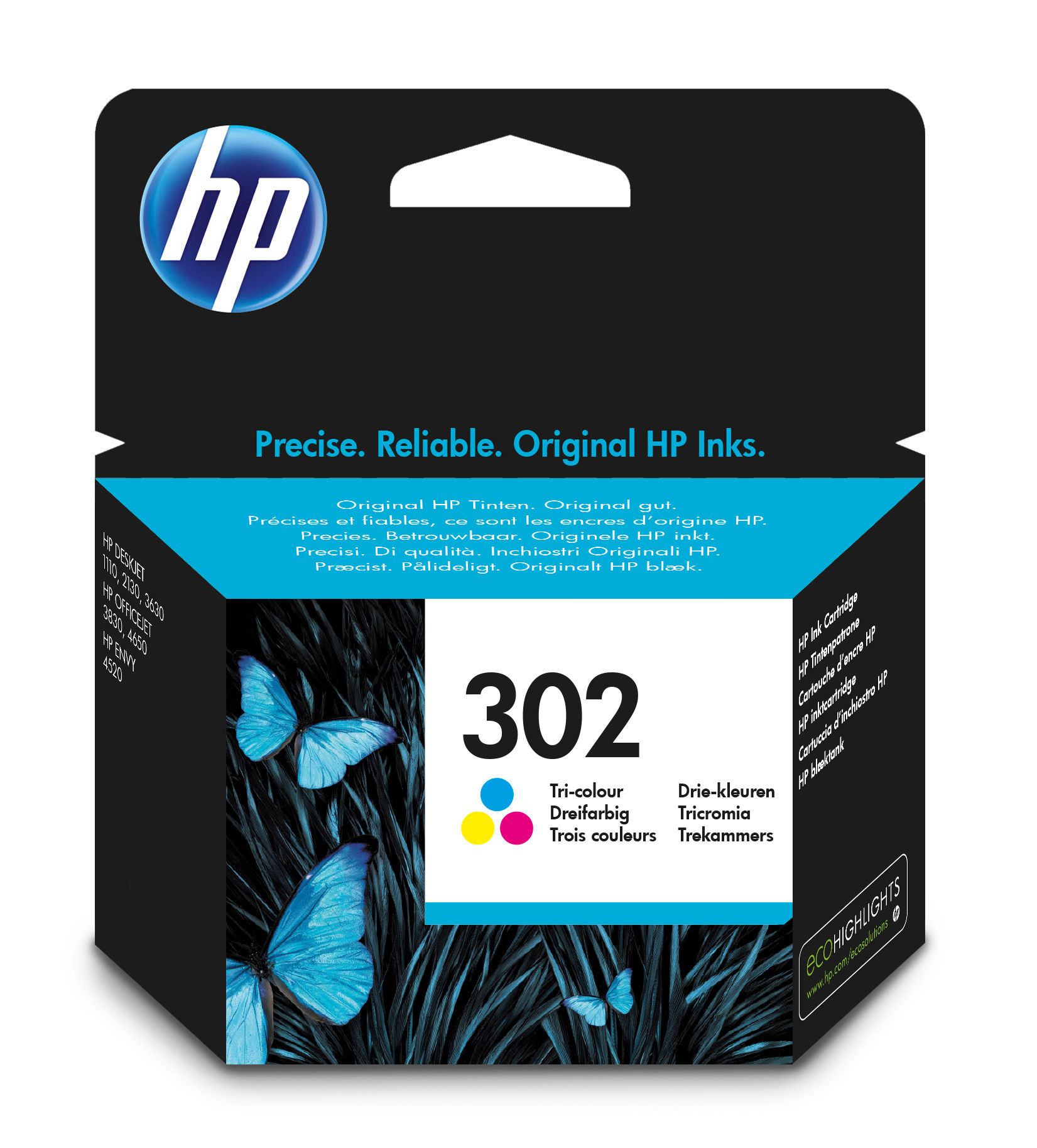 HP 302 [F6U65A] color Tinte