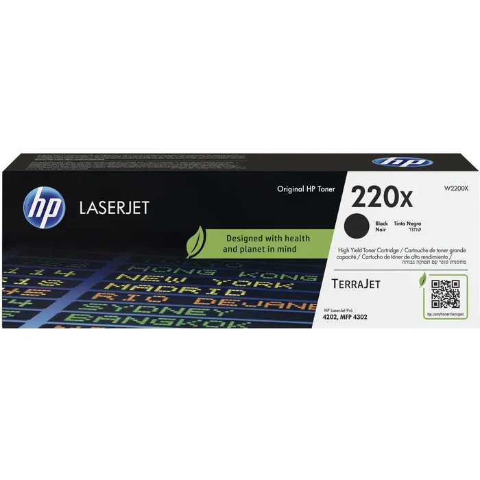 Toner f. HP Color LaserJet Pro 4202/4302 [W2200X] black