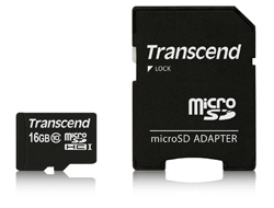 Transcend micro SDHC [TS32GUSDC10I] 32GB