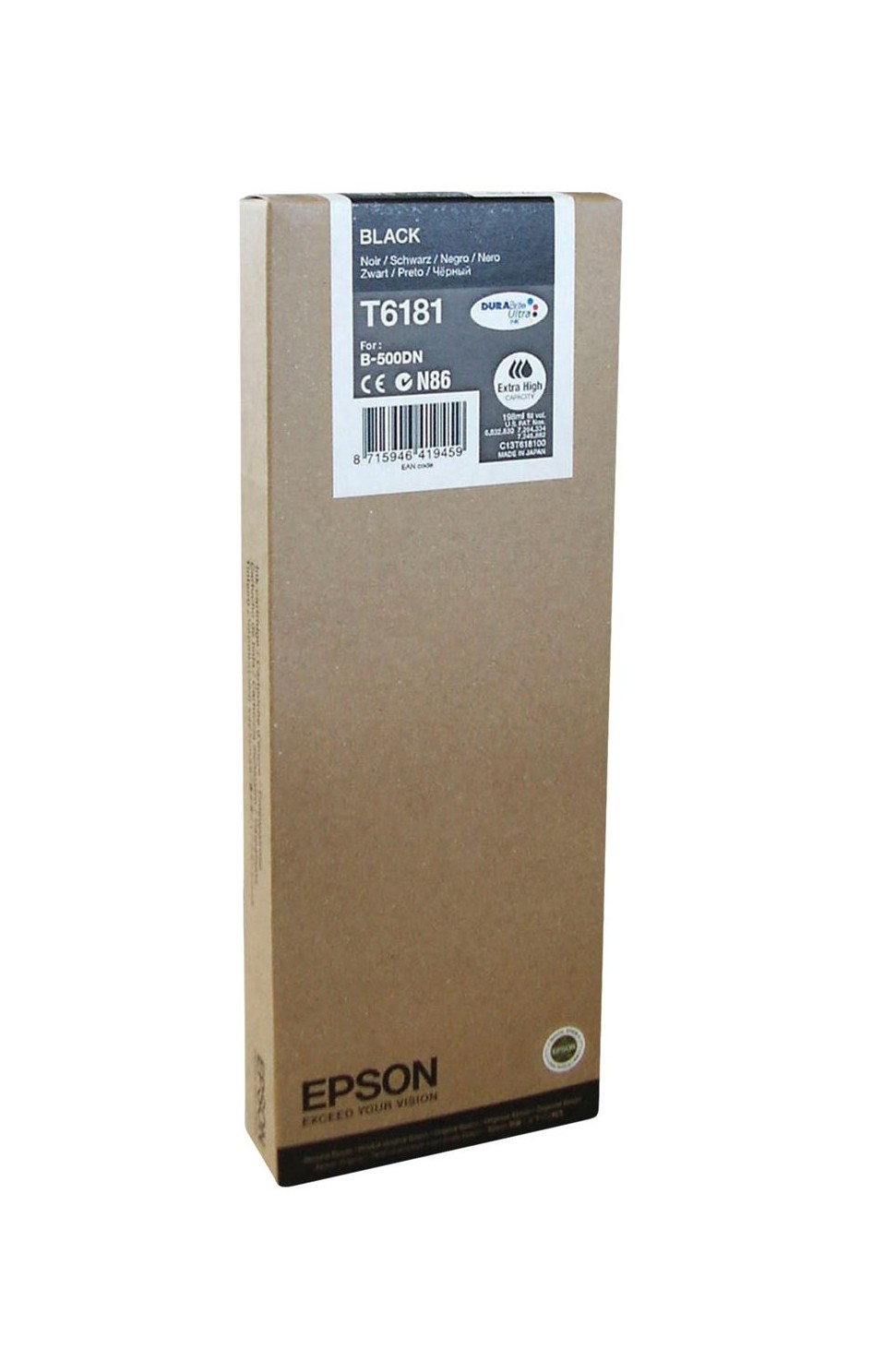 Epson T6181 [C13T618100] HC+ black Tinte