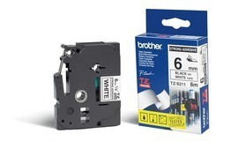 Brother [TZE-S151] 24mm schwarz/klar extra stark klebend Schriftband