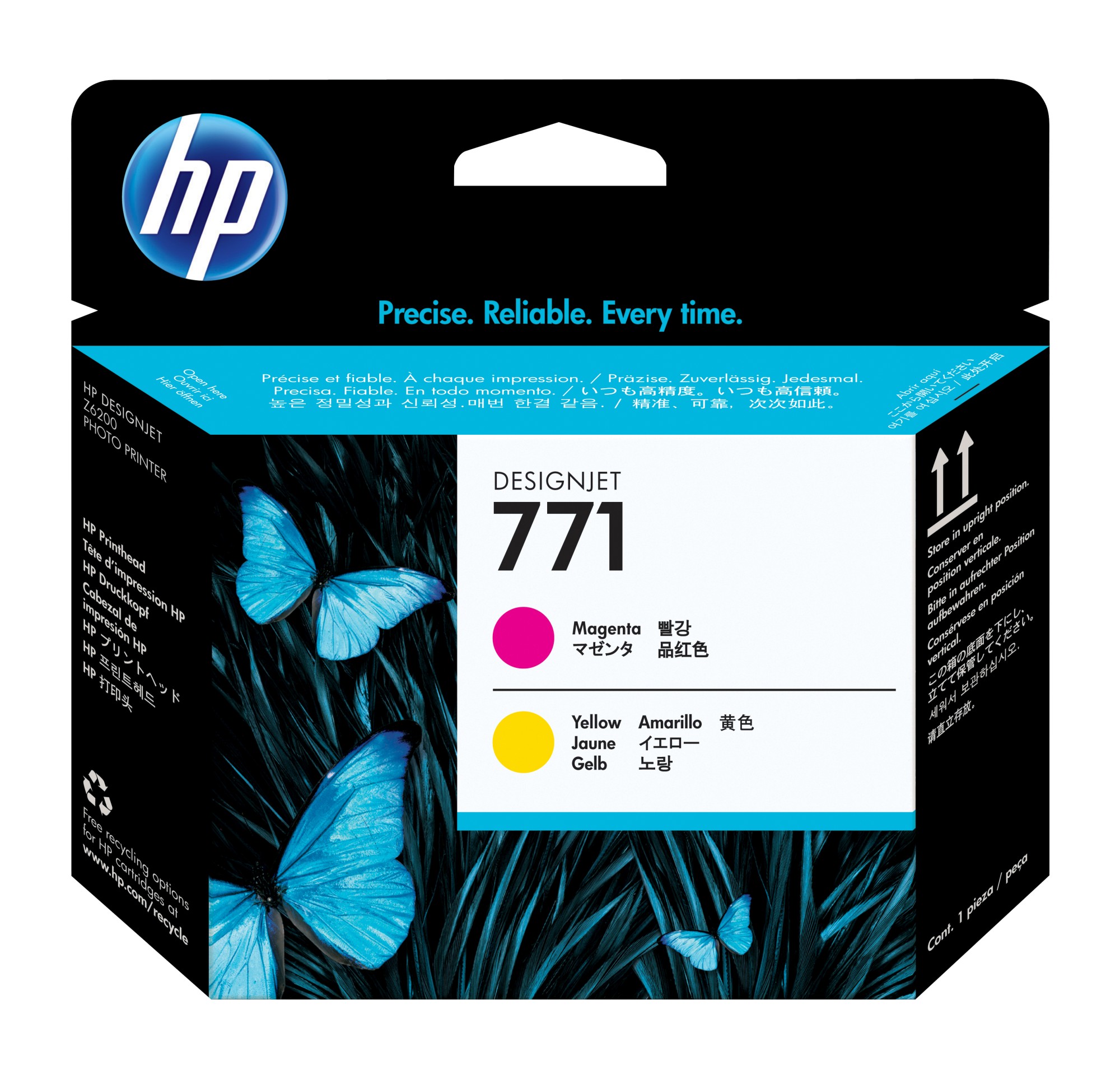 HP 771 [CE018A] magenta/yellow Druckkopf