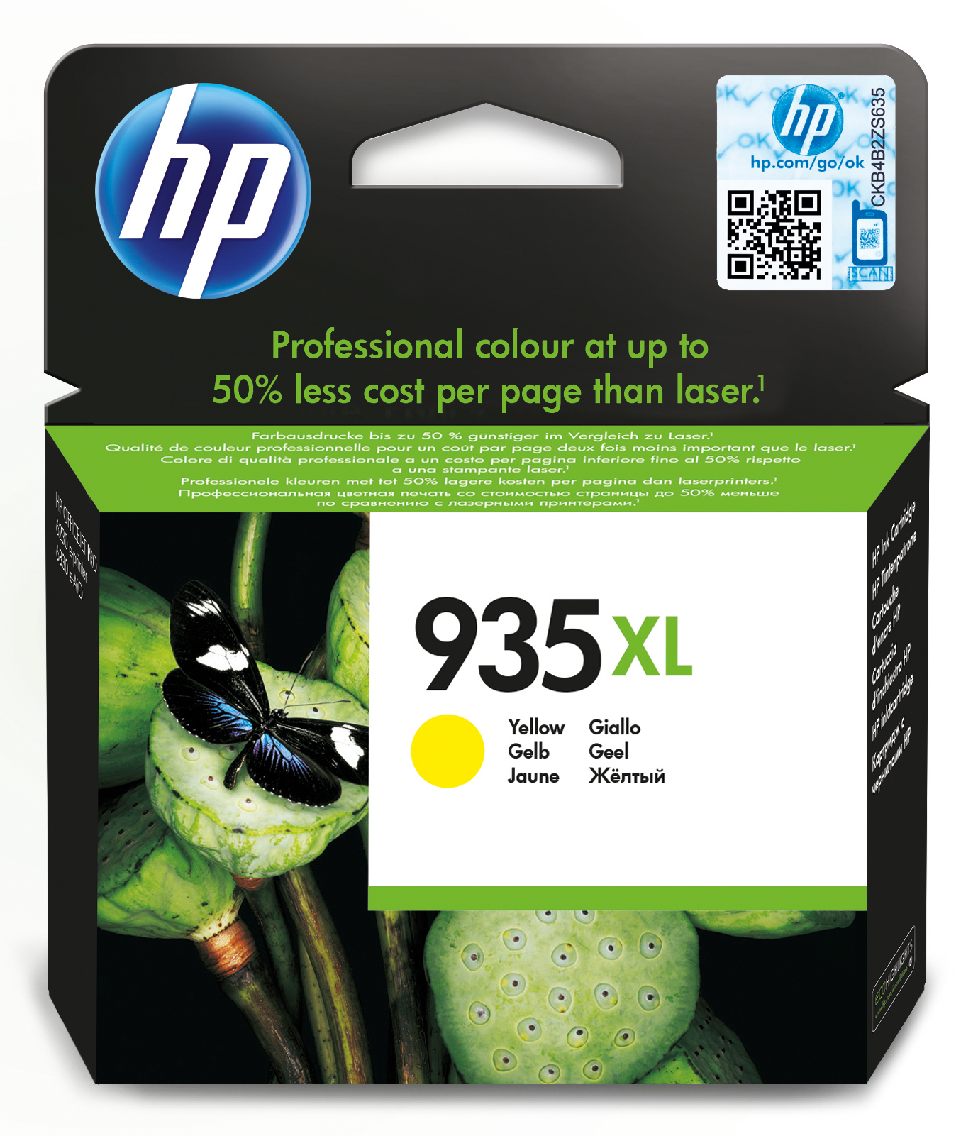 HP 935XL [C2P26A] HC yellow Tinte
