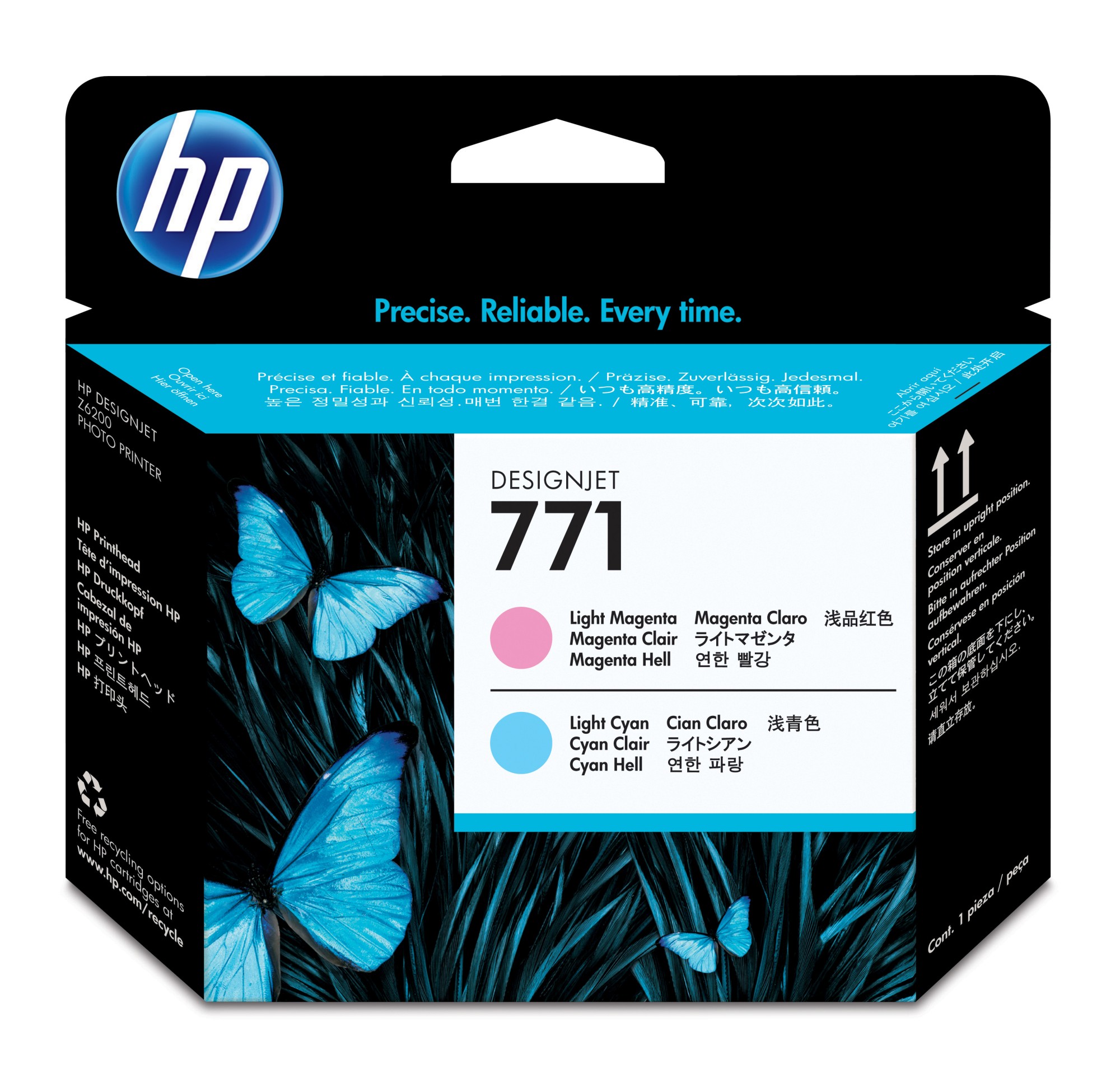 HP 771 [CE019A] light-magenta/light-cyan Druckkopf