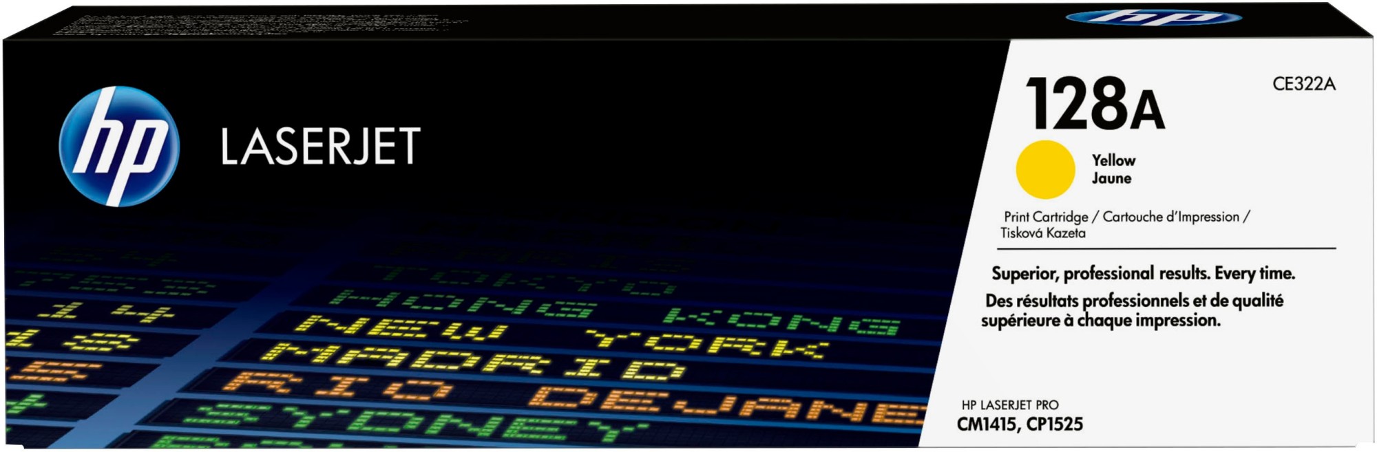 HP 128A [CE322A] yellow Toner