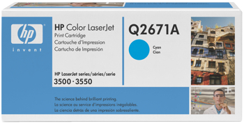 HP 309A [Q2671A] cyan Toner