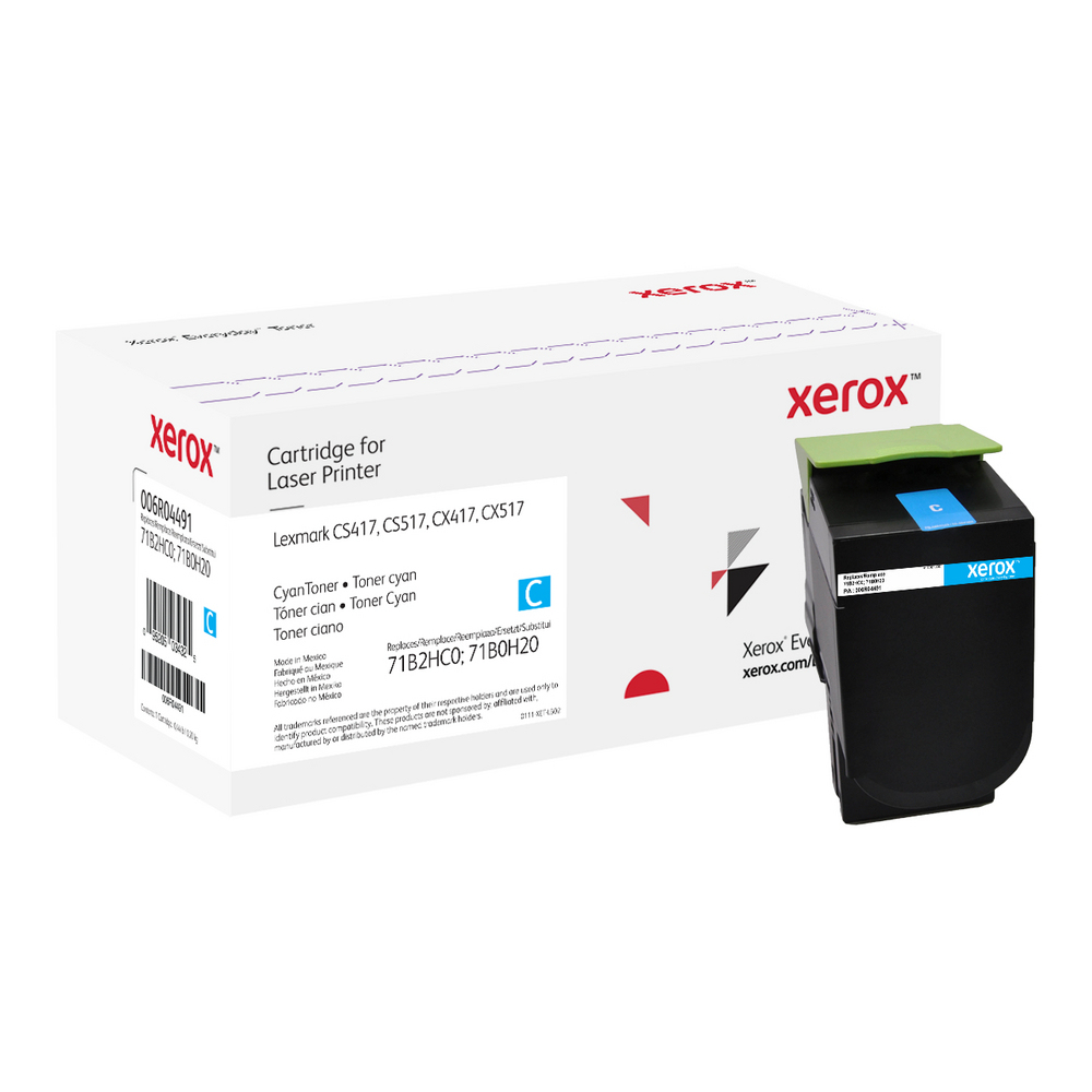 Toner f. Lexmark CS517/CX517 [w.71B2HC0/w.71B0H20] cyan (32)