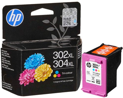 HP Nr.302XL/304XL [B7RT8AE] Tinte Multipack C/M/Y