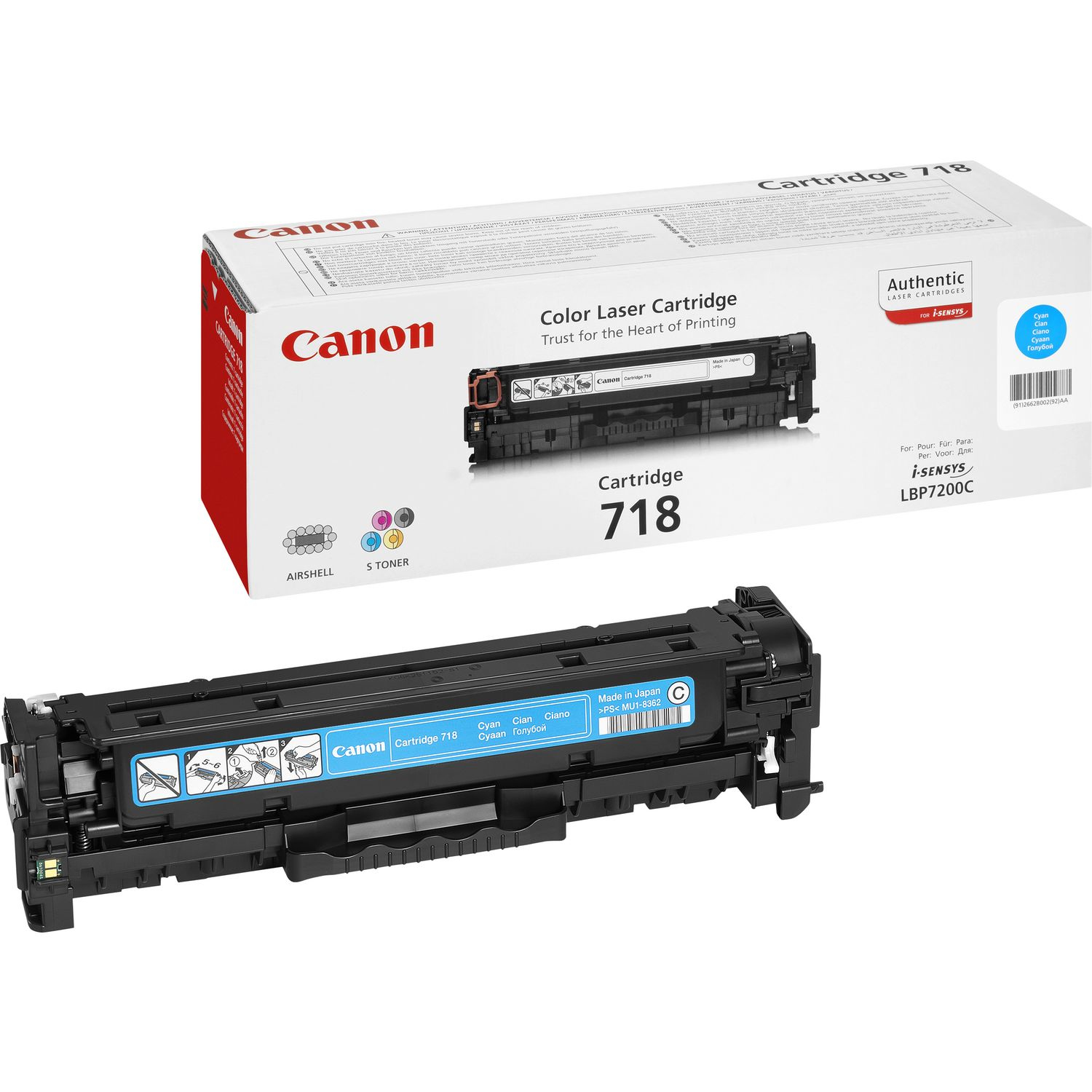 Canon 718C [2661B002] cyan Toner