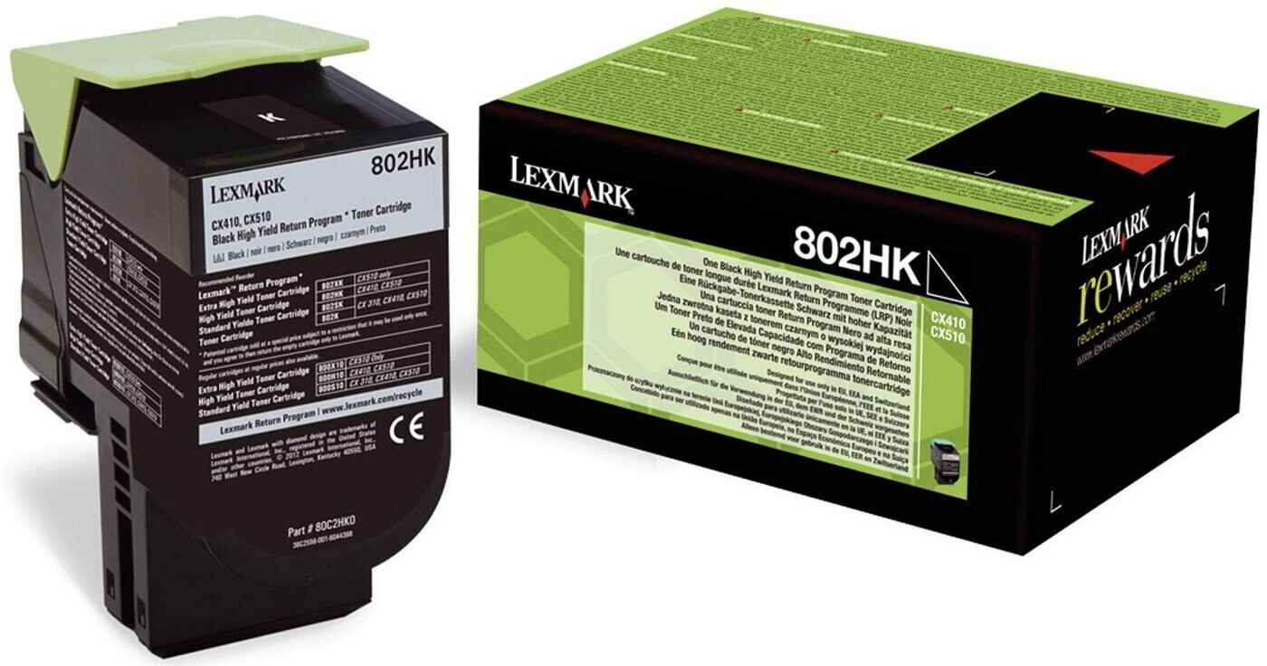 Lexmark 802HK [80C2HK0/80C2HKE] HC schwarz Toner
