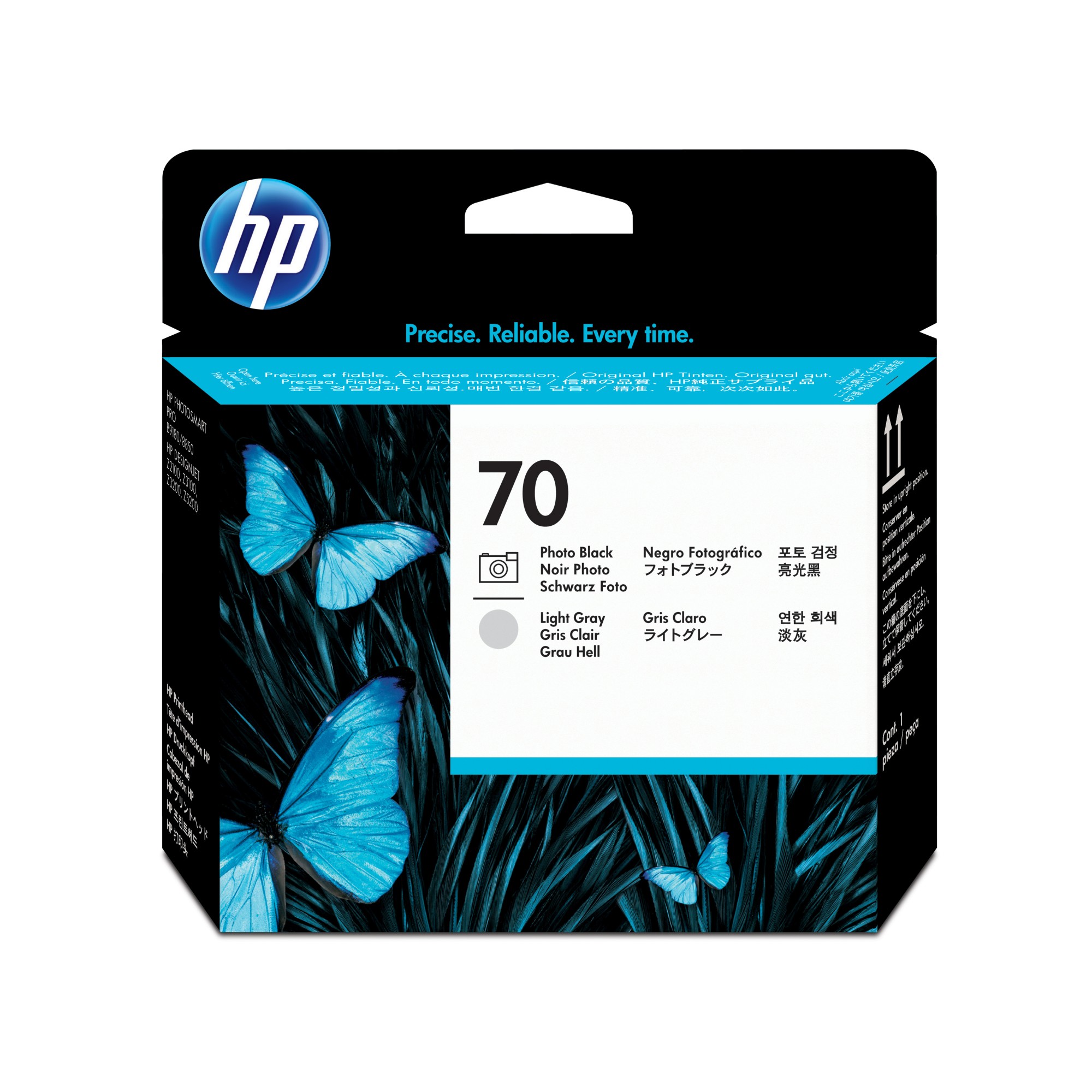 HP 70 [C9407A] photo-black/light-grey Druckkopf