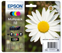 Epson 18 [C13T18064012] MultiPack (T1801+T1802+T1803+T1804) black+cyan+magenta+yellow Tinte