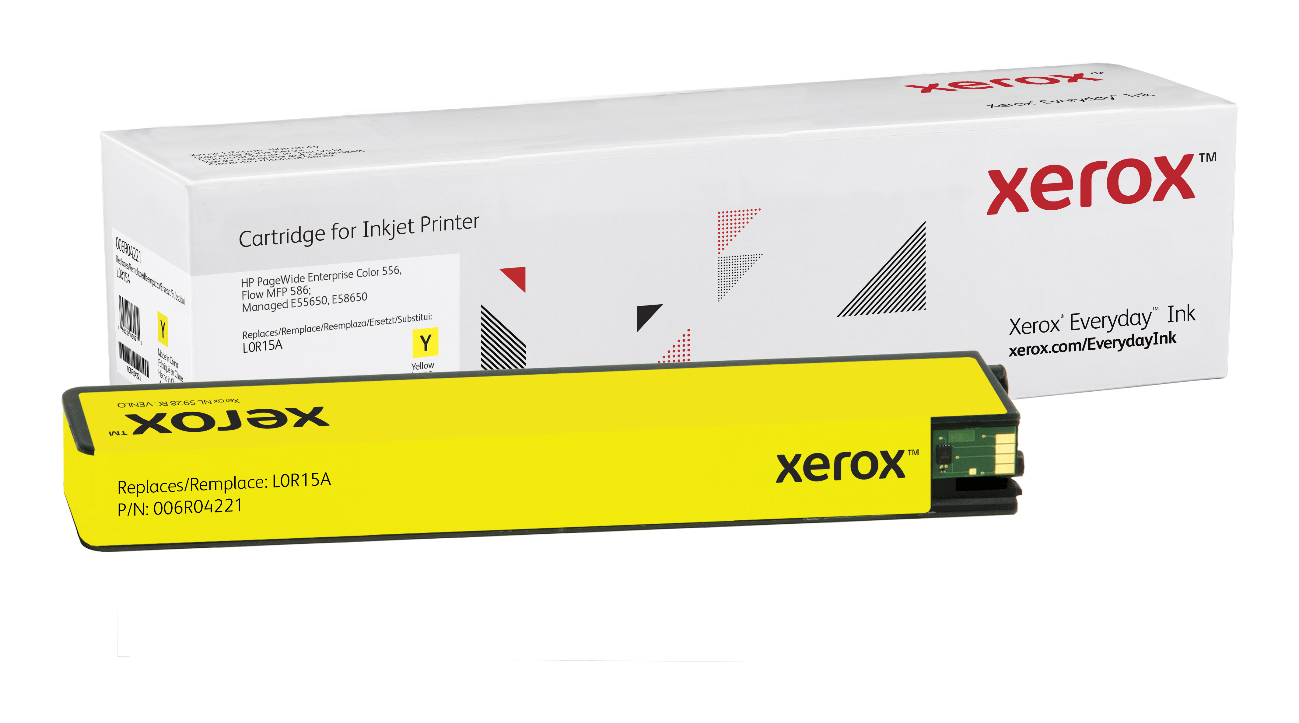 Tinte f. HP PageWide Enterprise Color 556/586 [w.L0R15A] HC+ Nr.981Y yellow (32)