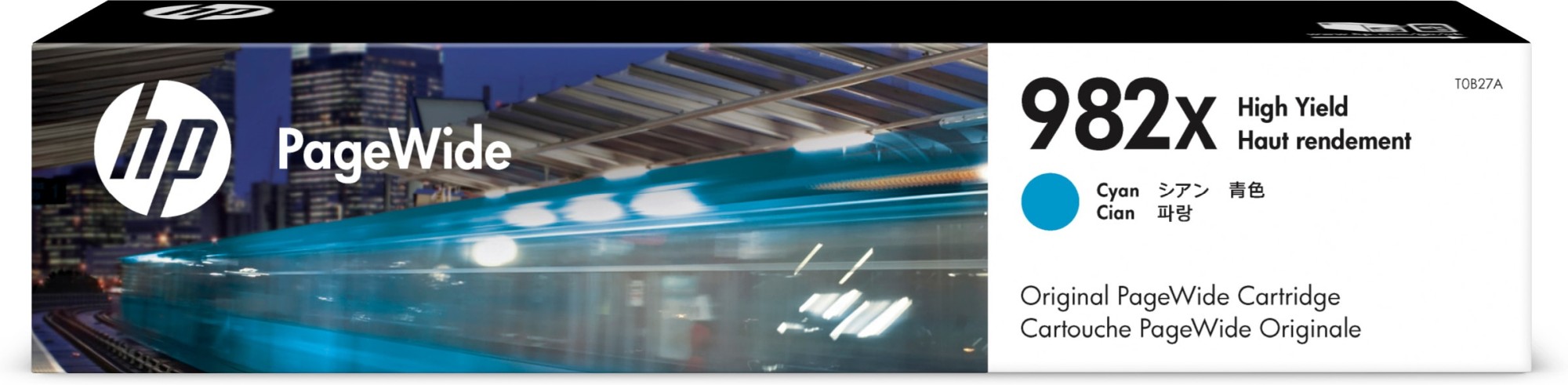 HP 982X [T0B27A] HC cyan Tinte