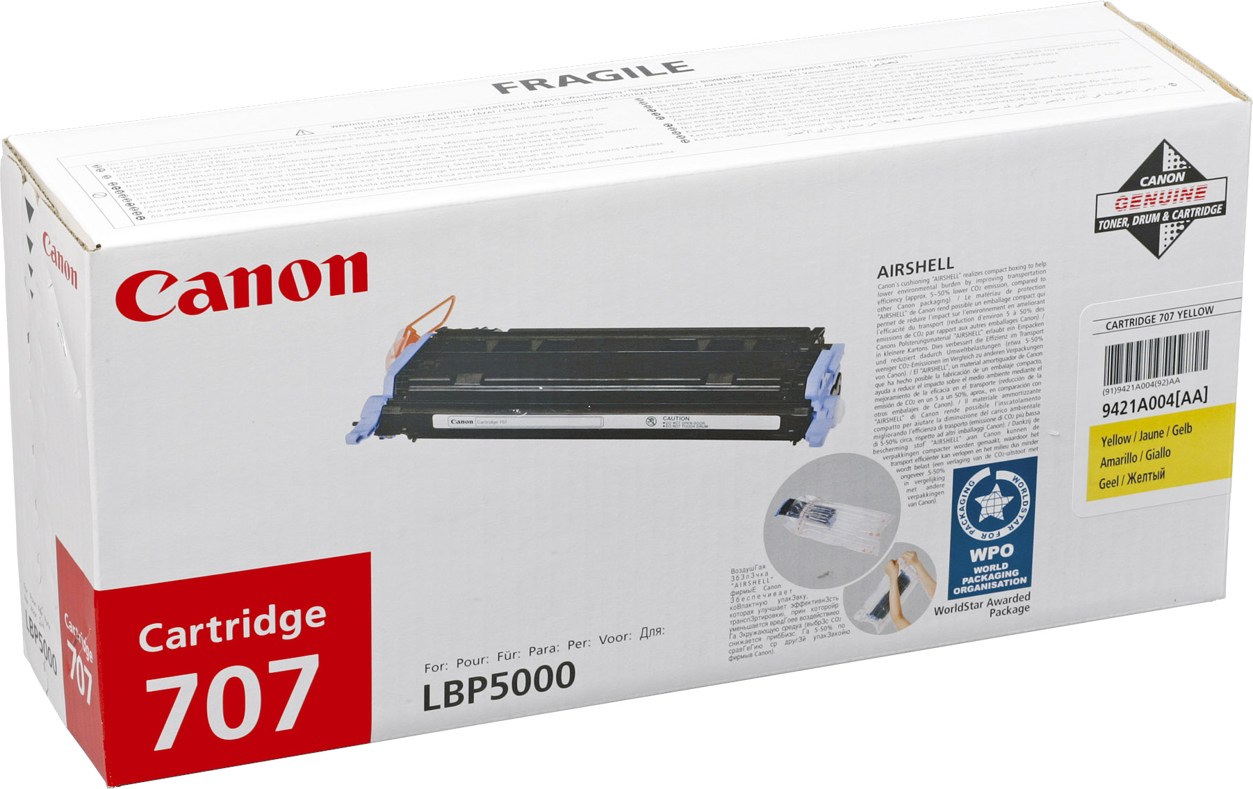 Canon 707Y [9421A004] yellow Toner