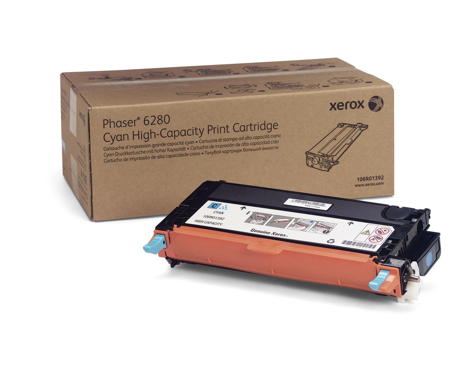 Xerox [106R01392] HC cyan Toner