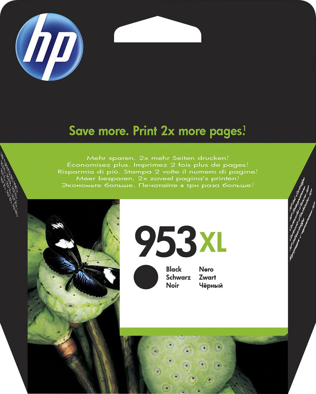 HP 953XL [L0S70A] HC black Tinte
