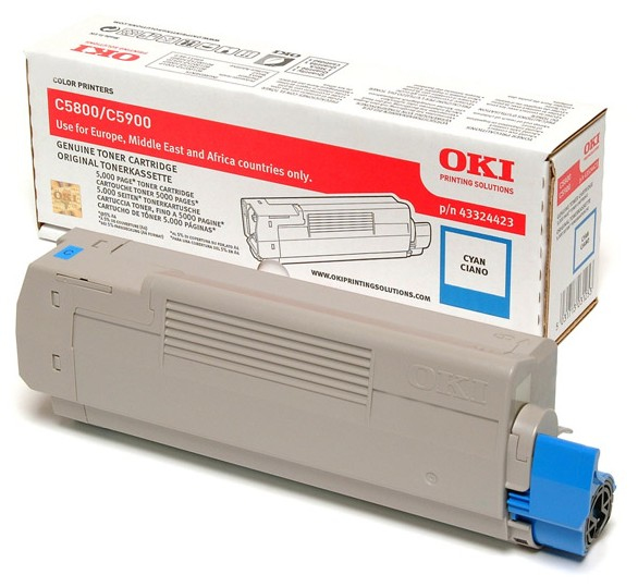 OKI [43324423] cyan Toner